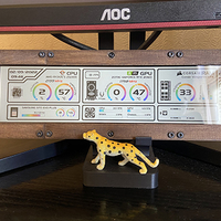 1920X480 LCD SENSOR PANEL CASE 3D - Thumbnail 10