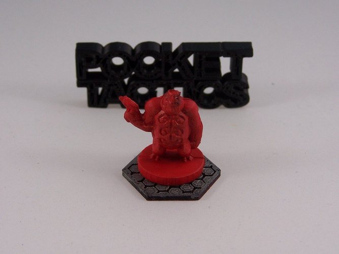 Pocket-Tactics: Frank Marcello, Agano Private Eye 3D Print 48878