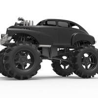 Diecast Mud truck 3 Scale 1:25 - Thumbnail 3