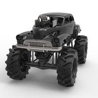 Diecast Mud truck 3 Scale 1:25 - Thumbnail 4