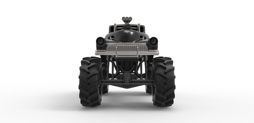 Diecast Mud truck 3 Scale 1:25 3D Print 488797