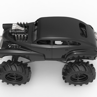 Diecast Mud truck 3 Scale 1:25 - Thumbnail 9