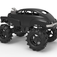 Diecast Mud truck 3 Scale 1:25 - Thumbnail 11