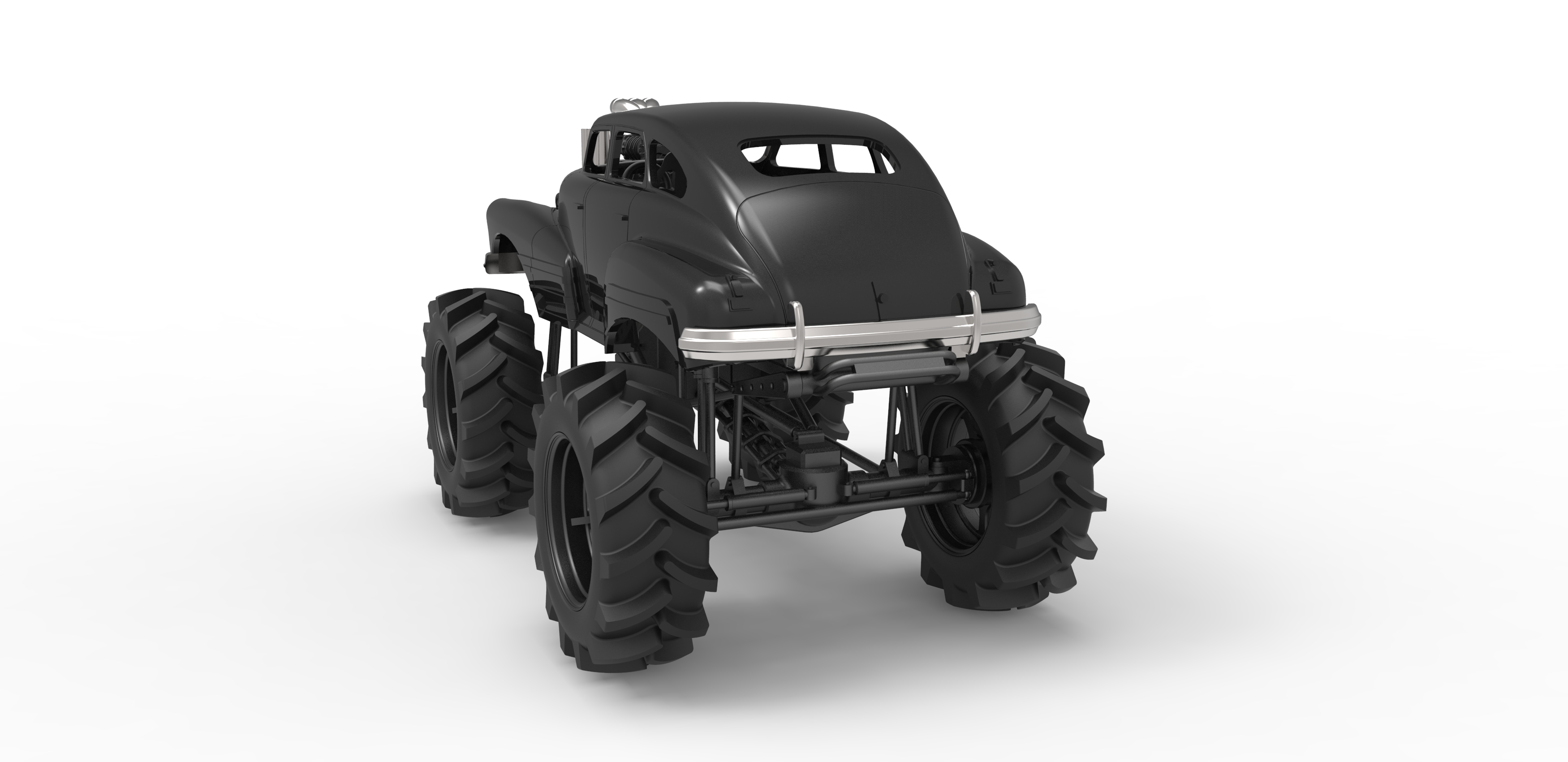 Diecast Mud truck 3 Scale 1:25 3D Print 488802