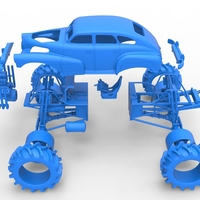 Diecast Mud truck 3 Scale 1:25 - Thumbnail 20