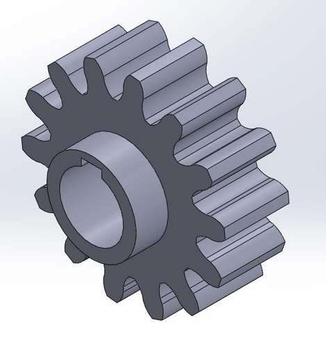 3D Printed GEar M10 Z14 by Jordi 033 | Pinshape