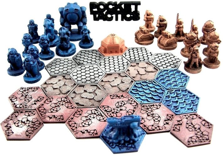 Pocket-Tactics: Dominion Strike Force against the United Separat 3D Print 48902