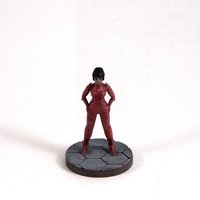 Small Female Starfarer (28mm Miniature) 3D Printing 48915
