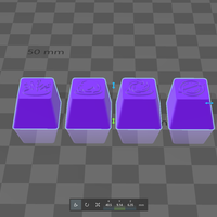 Small Astra - Valorant Keycaps 3D Printing 489156