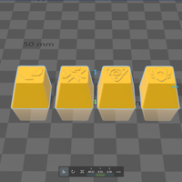 Small Logo - Valorant Keycaps 3D Printing 489165