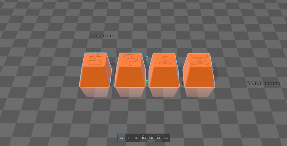 Raze - Valorant Keycaps 3D Print 489169