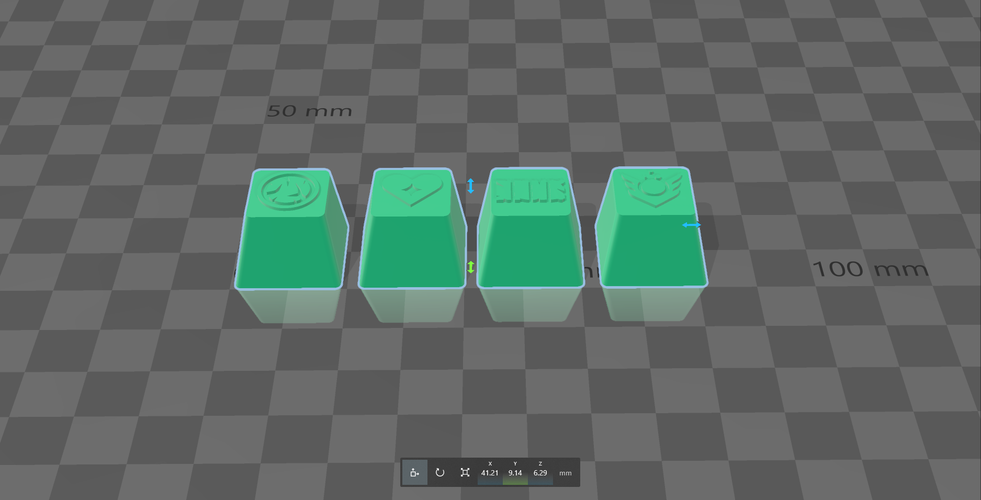 Sage - Valorant Keycaps 3D Print 489171