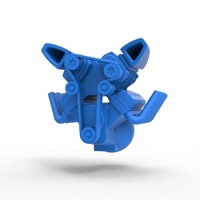 Diecast engine V8 with double supercharger Version 4 1:25 - Thumbnail 5