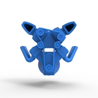 Diecast engine V8 with double supercharger Version 4 1:25 - Thumbnail 6