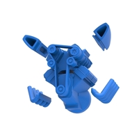 Diecast engine V8 with double supercharger Version 4 1:25 - Thumbnail 16