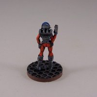 Space Girl (28mm Miniature) - Thumbnail 4