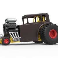 Mini Rod pulling tractor 5 Scale 1:25 - Thumbnail 3