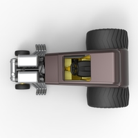 Mini Rod pulling tractor 5 Scale 1:25 - Thumbnail 10