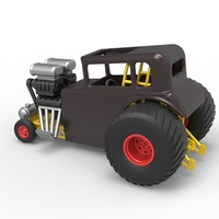 Mini Rod pulling tractor 5 Scale 1:25 - Thumbnail 11