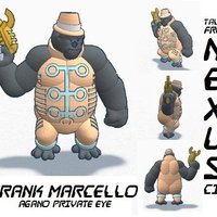 Frank Marcello, Agano Private Eye (28mm Minature) - Thumbnail 2