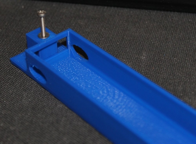 Single S-100 Connector Protector Board Stand 3D Print 489397