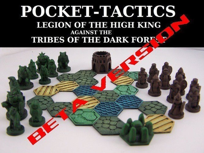 Pocket-Tactics: Legion of the High King against the Tribes of th 3D Print 48944