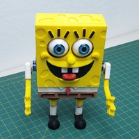 Small Animatronic SpongeBob 3D Printing 489454