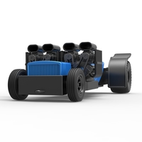 Pulling truck 2wd Hot rod 2 V8 Version 2 Scale 1:25 - Thumbnail 5