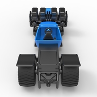 Pulling truck 2wd Hot rod 2 V8 Version 2 Scale 1:25 - Thumbnail 13