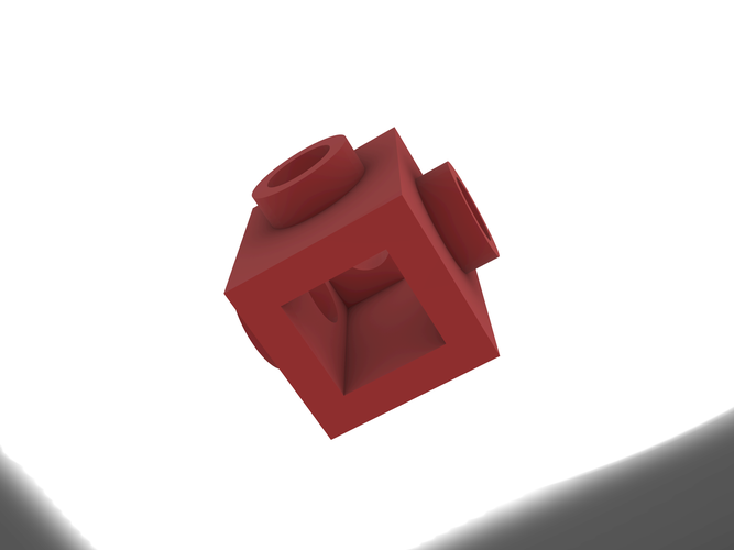 LEGO Brick - 1X1 with 3 Knobs 3D Print 489518