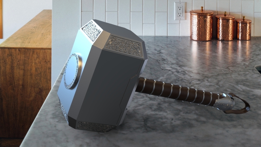 Mjolnir 3D Print 489732