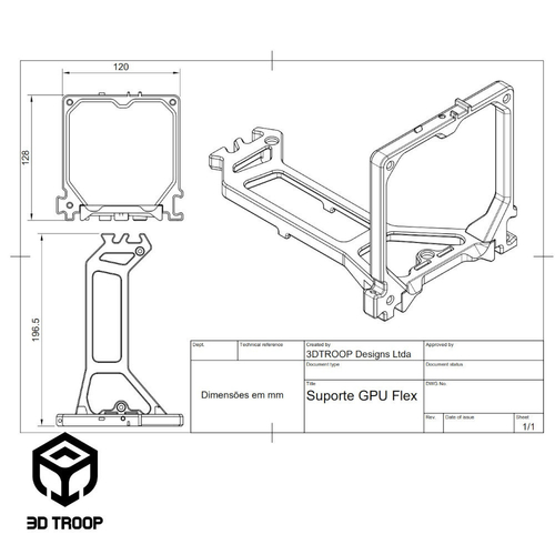 GPU FLEX SUPPORT 3D Print 489768