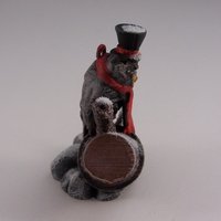 Steampunk Owl Ornament - Thumbnail 4