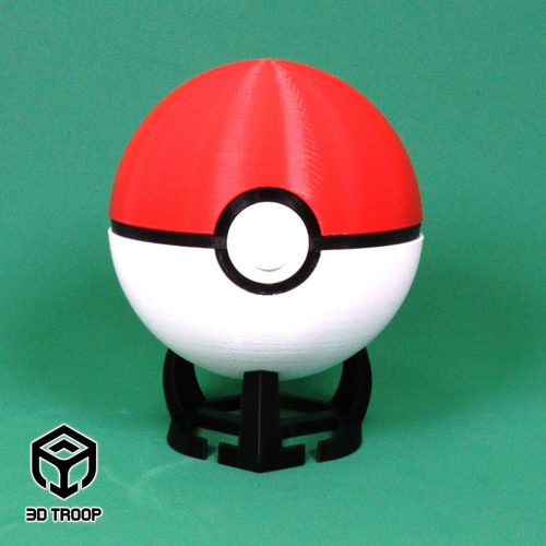 AUTOMATIC POKEBALL 3D Print 489815