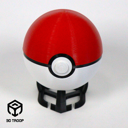 AUTOMATIC POKEBALL 3D Print 489816