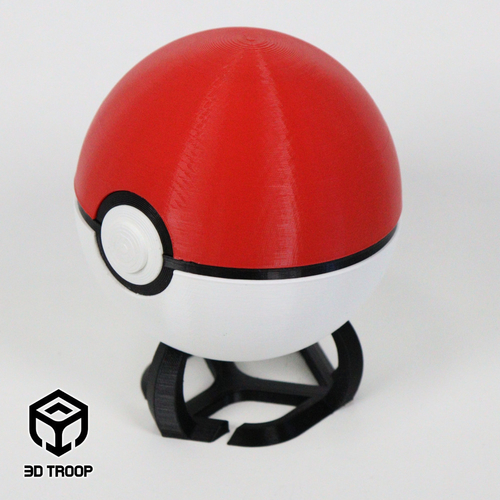 AUTOMATIC POKEBALL 3D Print 489818