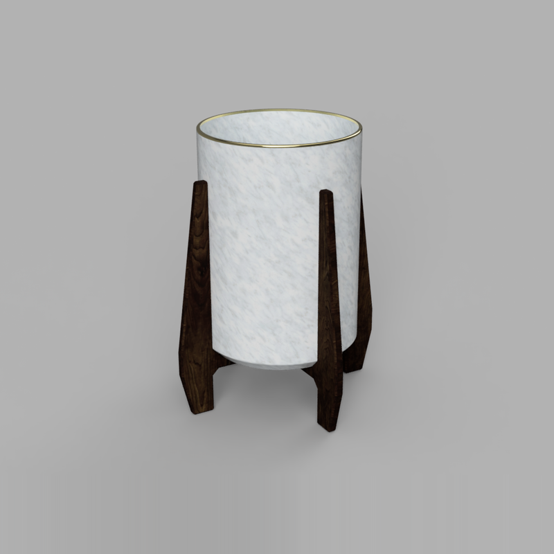 Tall planter with legs