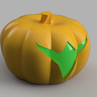 Small METROID DREAD PUMPKIN 3D Printing 489887