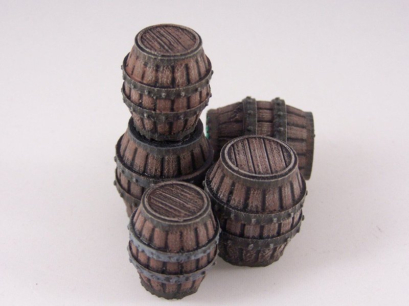 Delving Decor: Medieval Barrels