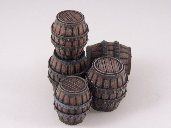 Delving Decor: Medieval Barrels
