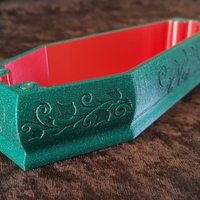 COFFIN BOX WITH MAGNETIC LID - Thumbnail 4