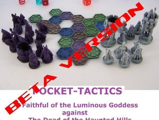 Pocket-Tactics: Faithful of the Luminous Goddess against the Dea 3D Print 49025