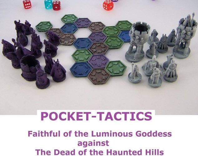 Pocket-Tactics: Faithful of the Luminous Goddess against the Dea 3D Print 49026