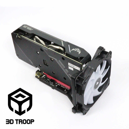 GPU FLEX SUPPORT 140MM FAN 3D Print 490520