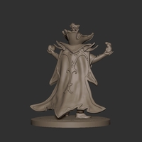 Invoker from Dota 2 75mm scale Ready to print 3D print model - Thumbnail 3
