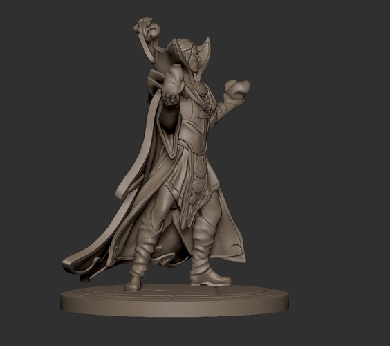 Invoker from Dota 2 75mm scale Ready to print 3D print model 3D Print 490700