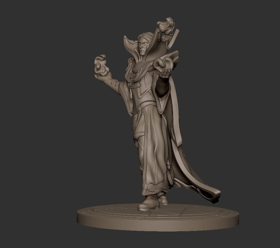 Invoker from Dota 2 75mm scale Ready to print 3D print model 3D Print 490701