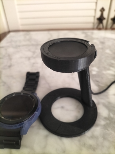 Samsung watch series 4, 5 charger support 3D Print 490723