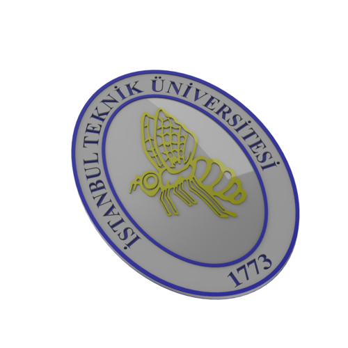 Istanbul Technical University Logo 3D Print 490735