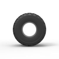 Diecast Monster Jam tire 16 Scale 1:25 - Thumbnail 5